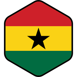 drapeau ghanéen Icône
