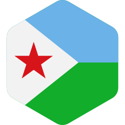 Флаг Джибути иконка