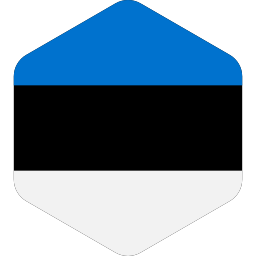 vlag van estland icoon