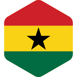 bandera de ghana icono