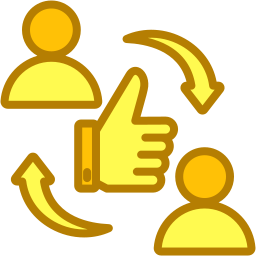 Positive interaction icon