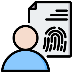 biometrische daten icon