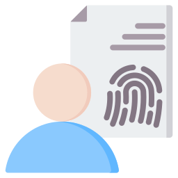 biometrische daten icon