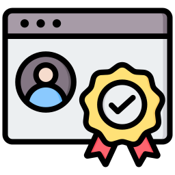digitaal certificaat icoon