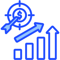 Sales target icon