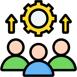 Leadership development icon