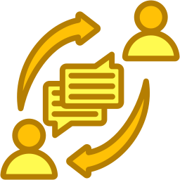 Customer engagement icon