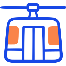 Cable car icon