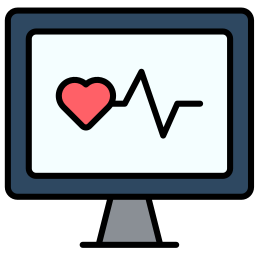 Electrocardiagram icon