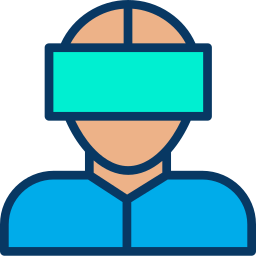 Realidade virtual Ícone