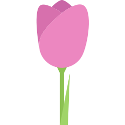 Tulipán icono