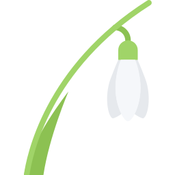 Snow drop icon