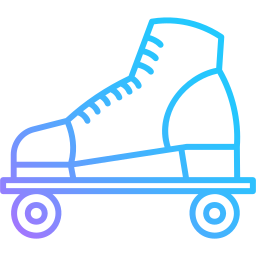 Roller skating icon