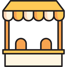 Ticket booth icon