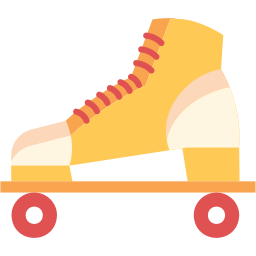 andar de patins Ícone