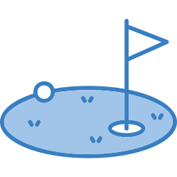 Мини гольф иконка