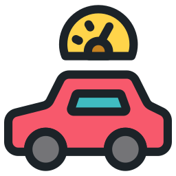 vehículo icono