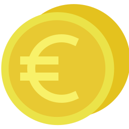Euro currency icon