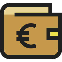 euro valuta icoon