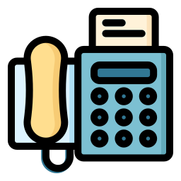 Fax machine icon