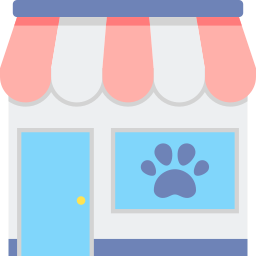 Pet shop Ícone