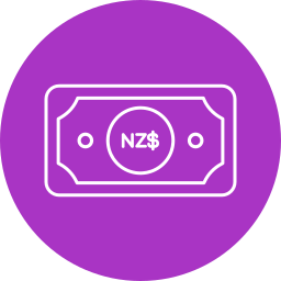 neuseeland dollar icon