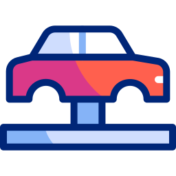 Car factory icon