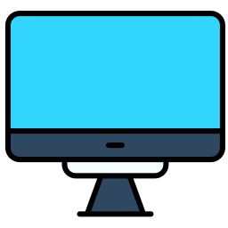 ekran monitora ikona