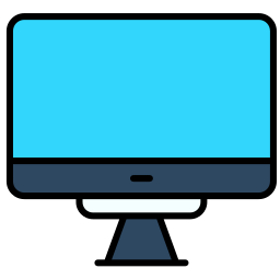 Monitor screen icon