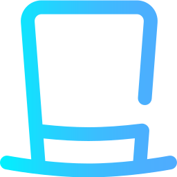 Top hat icon