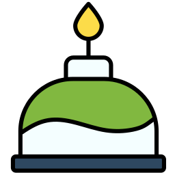 Bunsen burner icon