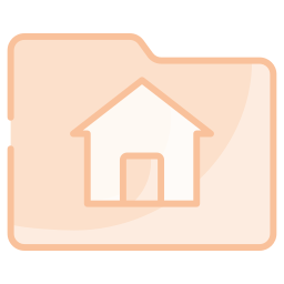 folder domowy ikona