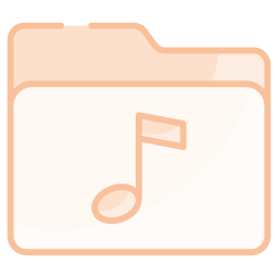 音楽フォルダ icon
