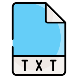 fichier texte Icône