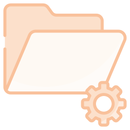 carpeta de configuración icono