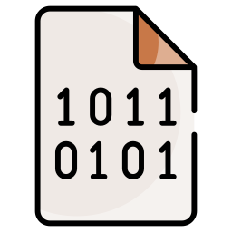 fichier binaire Icône