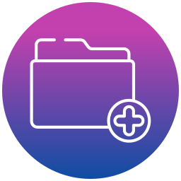 Create folder icon