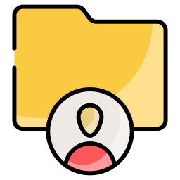 persoonlijke map icoon
