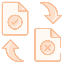 archivo de intercambio icono