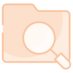 zoek map icoon