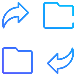 폴더 전송 icon