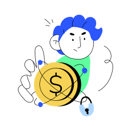 Money protection icon
