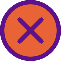 X mark icon