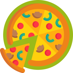 Pizza icono