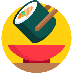 Sushi roll icon