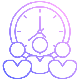 Meeting time icon