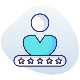 Employee review icon