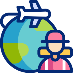개인 여행자 icon