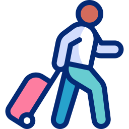 개인 여행자 icon