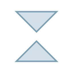frecce verticali icona